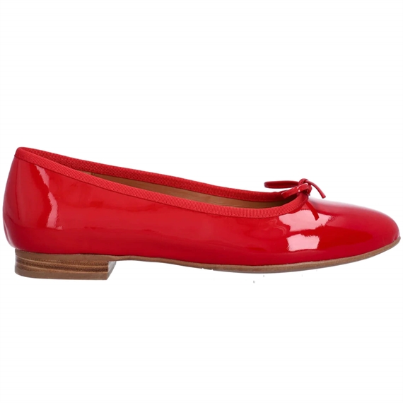 Billi Bi A6020 Ballerina Sko, Red Patent