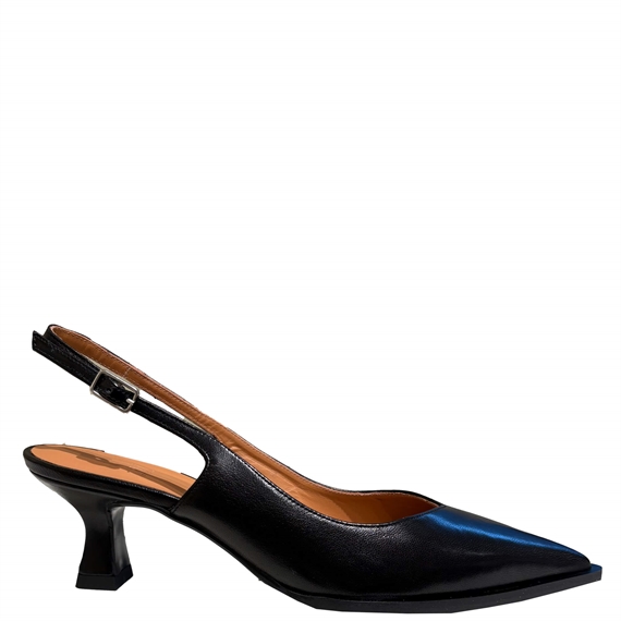 Billi Bi A8089 Slingbacks, Black Nappa 