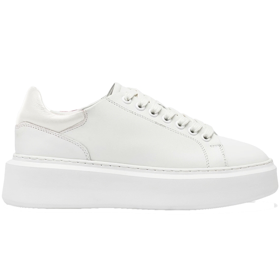 Billi Bi Holly Sneakers, White Nappa  