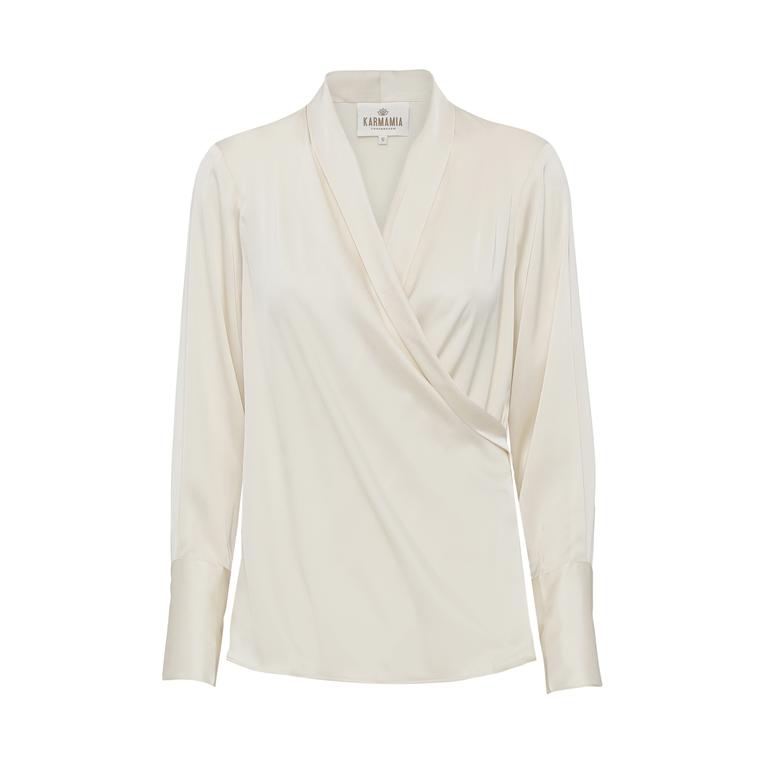 Karmamia Bluse - Billie Cremefarvet