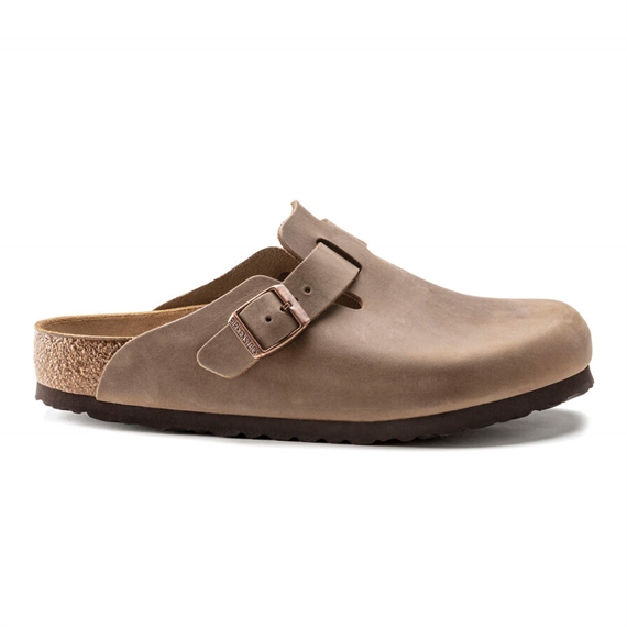 Birkenstock Boston BS Clogs, Tabacco Brown 