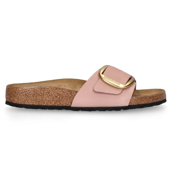 Birkenstock Madrid Big Buckle Sandaler, Soft Pink 