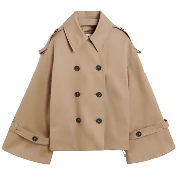 By Malene Birger Alisandra Trench Jakke, Fosil