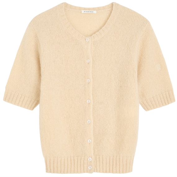 By Malene Birger Myrtilla Soft Cardigan, Vanilla Cream