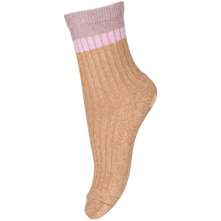 Noma Glitter Socks, Lilla/Multi