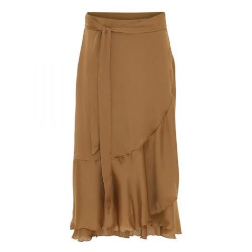 Karmamia Ruffle Wrap Skirt Short 90038