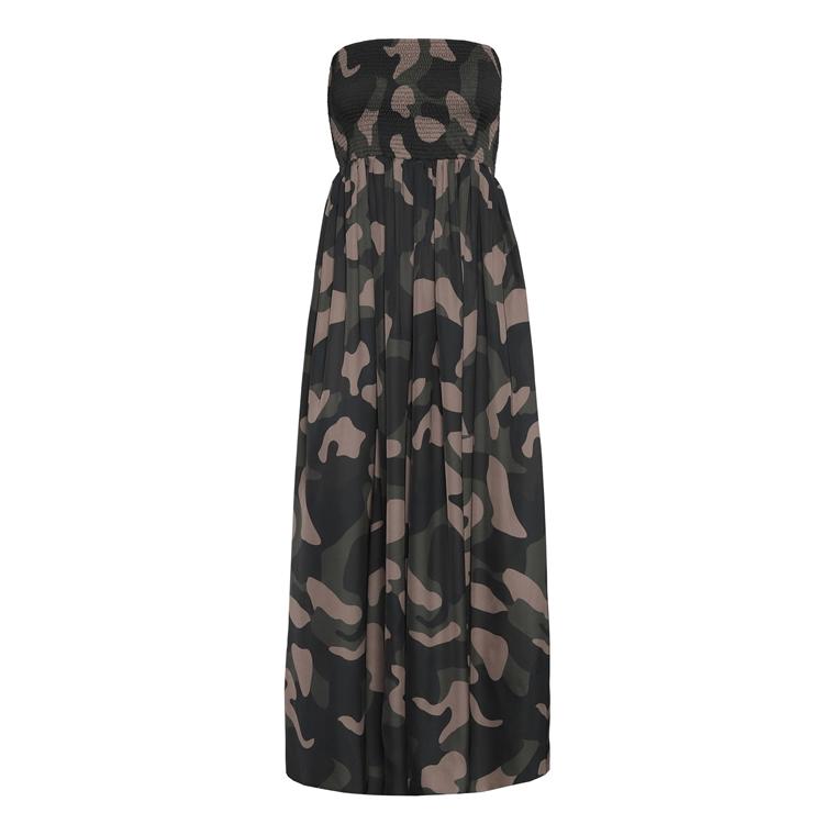 Karmamia Kjole Juliette Camuflage 91572