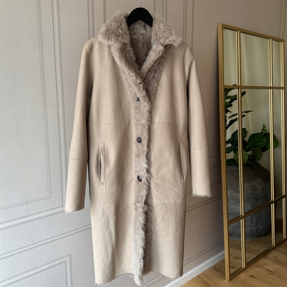 Utzon Caprina frakke, Silver Mink