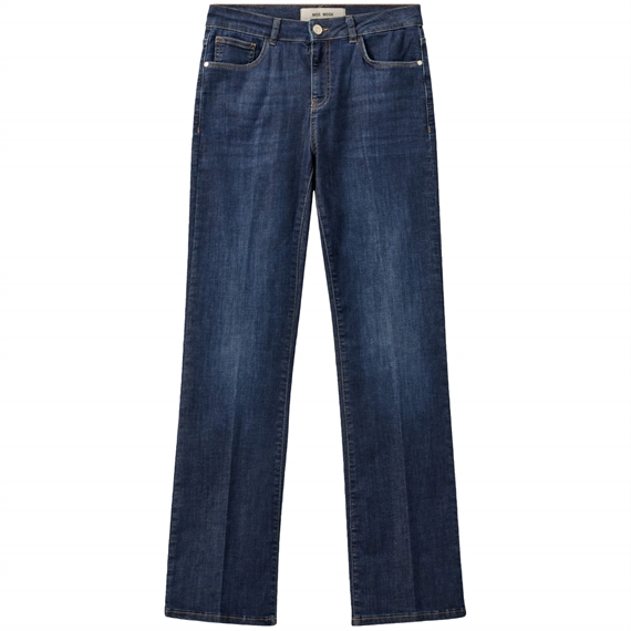 Mos Mosh Cecilia Cover Long Jeans, Blue Denim