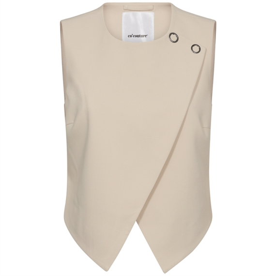 Co\'couture VolaCC Wrap Vest, Bone