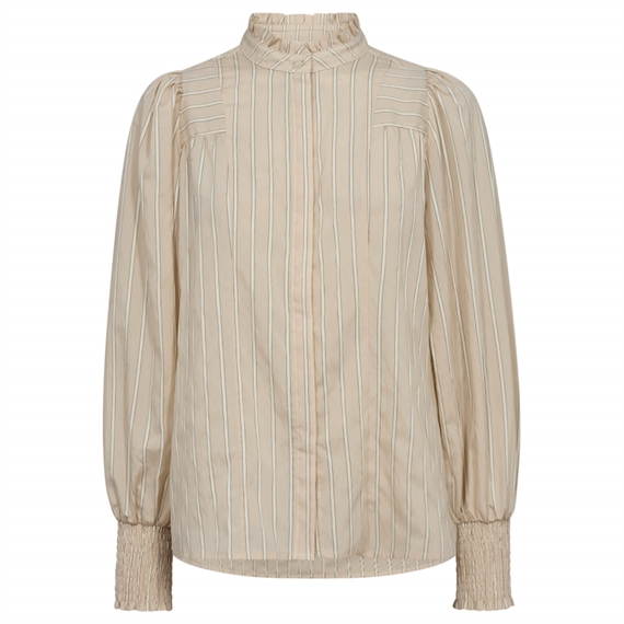 Co'Couture MaliaCC Stripe Petra Skjorte, Bone