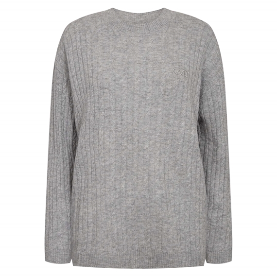 Copenhagen Muse CMCASHA Pullover, Light Grey Melange 