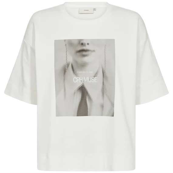 Copenhagen Muse CMMUSE Graphic T-shirt, Jet Stream