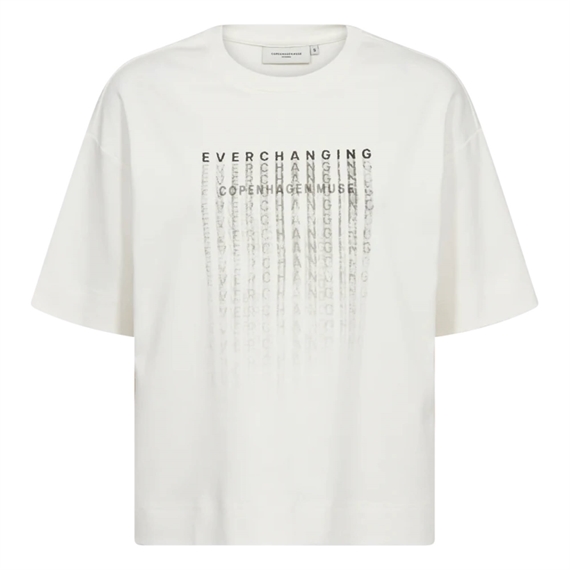 Copenhagen Muse CMMUSE Print T-shirt, Jet Stream 