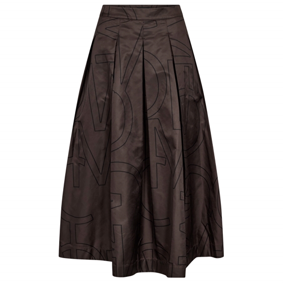 Copenhagen Muse CMSIMI Nederdel, Mulch w. Black