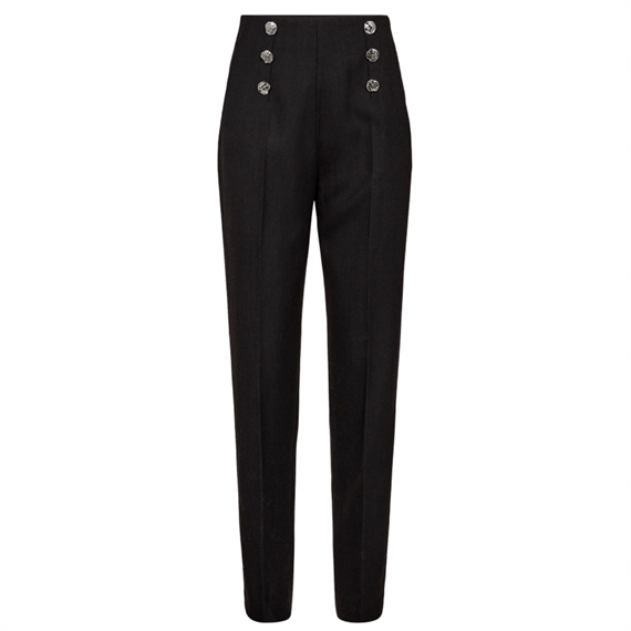 Copenhagen Muse CMTAILOR Bukser, Black W. Dark Grey Melange 