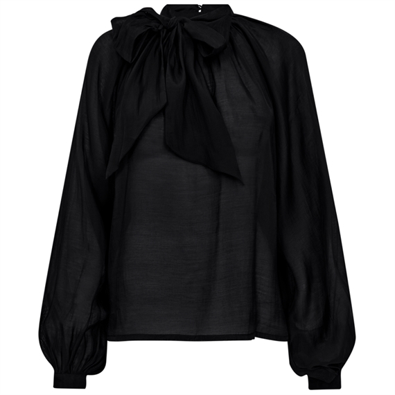 Copenhagen Muse CMTILLY Bluse, Sort