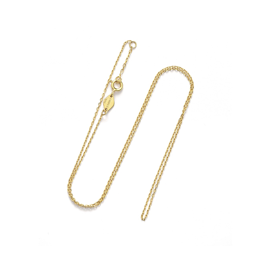 Anni Lu halskæde - Cross Chain Necklace 45 cm guld