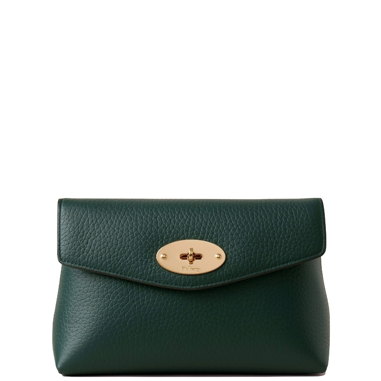 Mulberry Darley Cosmetic Pouch Mulberry Green