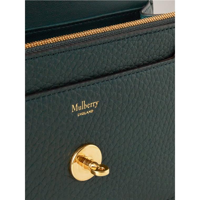 Mulberry Small Darley Mulberry Green Heavy Grain