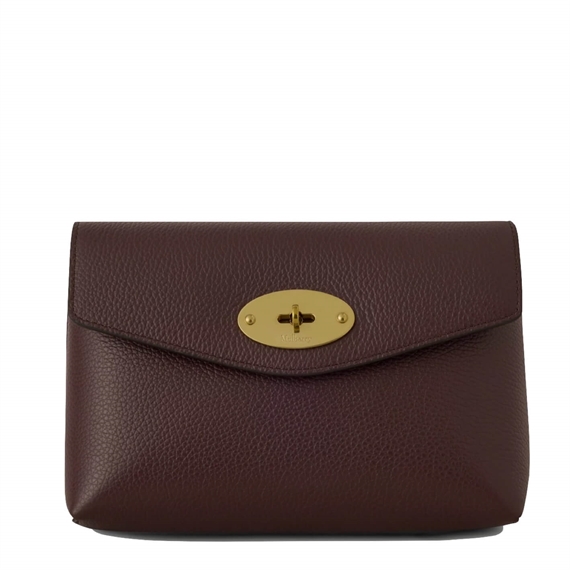Mulberry Darley Cosmetic Pouch Oxblood