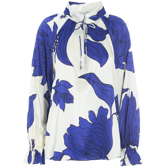Dea Kudibal Cassisadea Bluse, Datura Cobalt