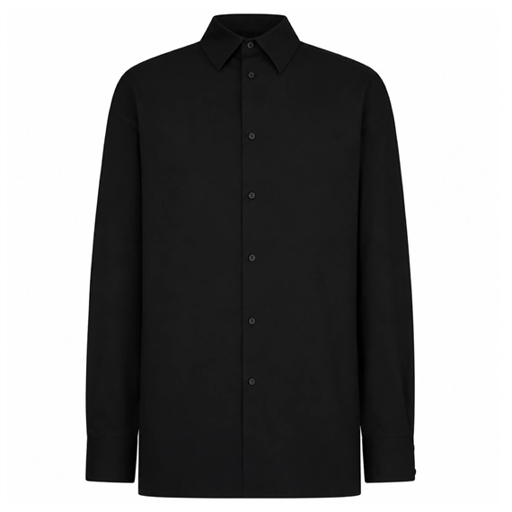 Dondup Camicia Skjorte, Sort