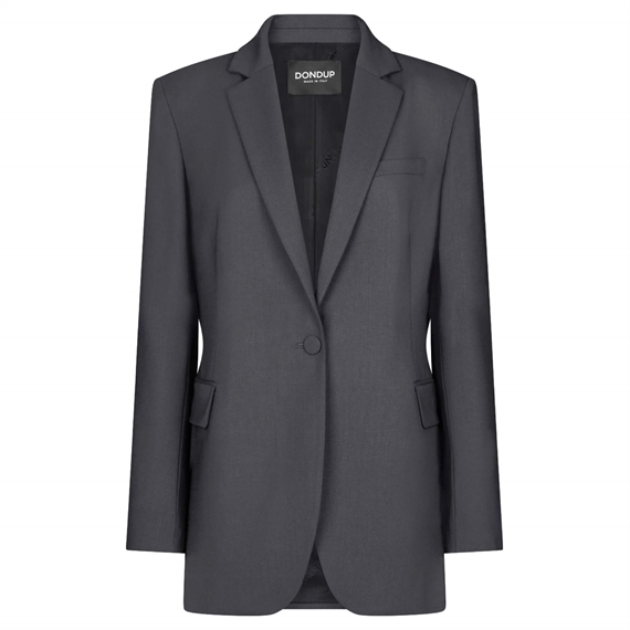 Dondup Classic Blazer, Grey Melange