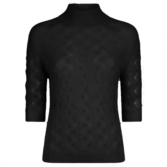 Dondup Dolcevita Strik T-shirt, Sort