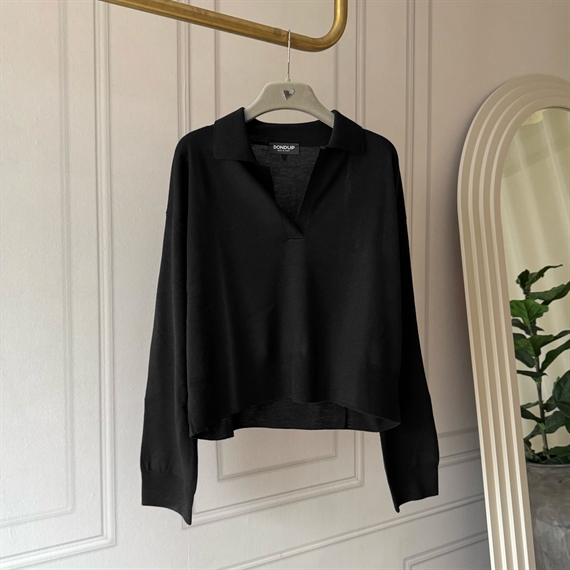 Dondup Knit Polo, Sort 
