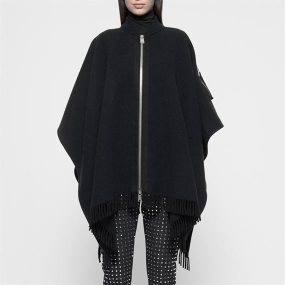 Dondup Cappa Poncho, Sort