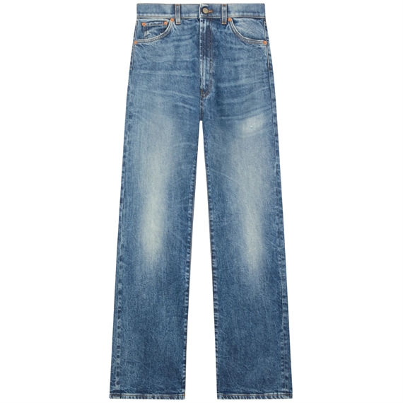 Dondup Mabel Wide Jeans, Denim Blue 