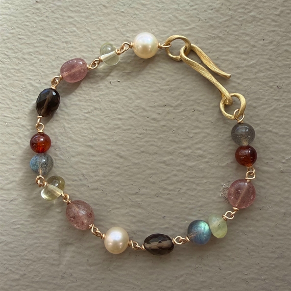 Dulong Unika Grand Siena Piccolo Armbånd, 18K Guld