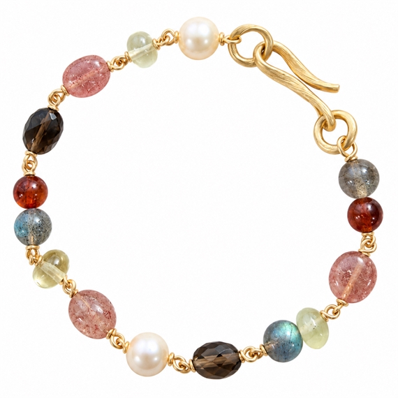 Dulong Unika Grand Siena Piccolo Armbånd, 18K Guld
