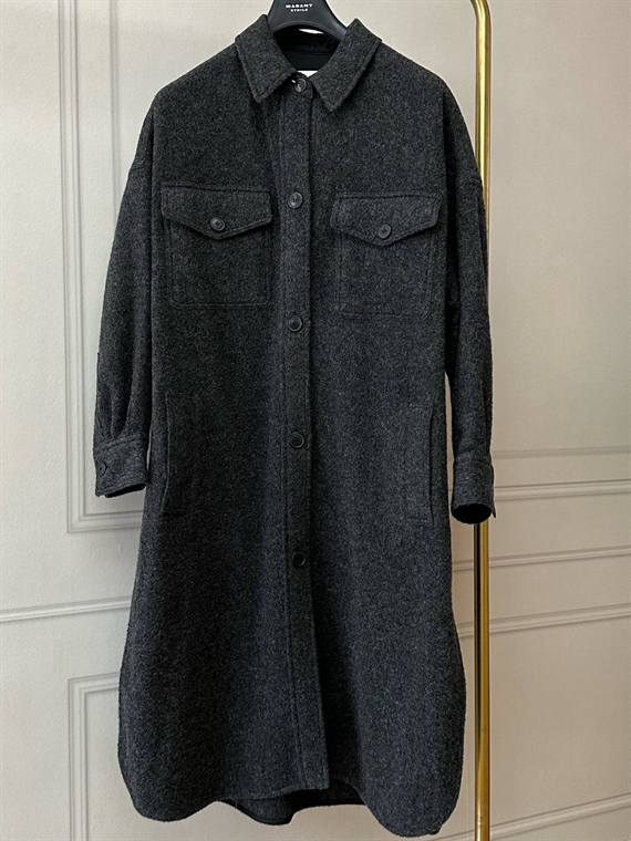 Isabel Marant Etoile Fontia Jakke, Anthracite