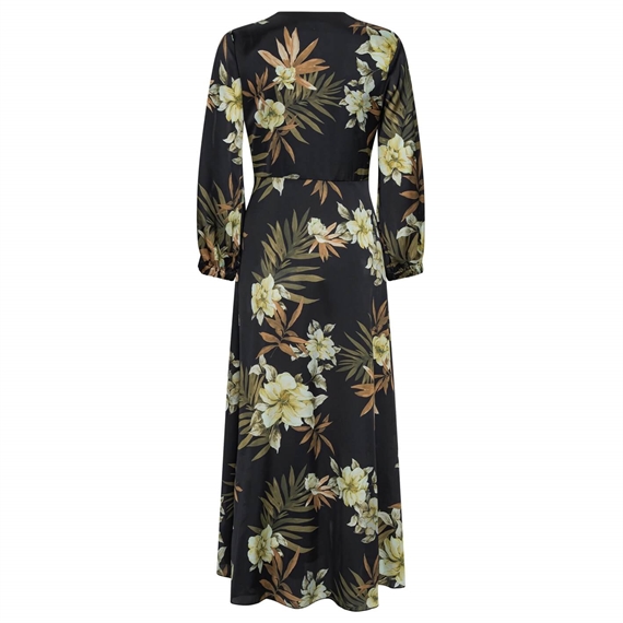Karmamia Faye (3/4 sleeves) Kjole, Dahlia Flower