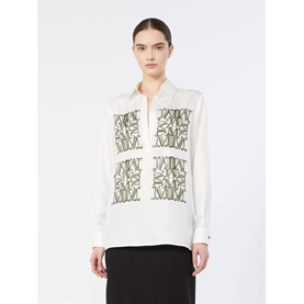  Max Mara MXFILTRO Skjorte, Hvid