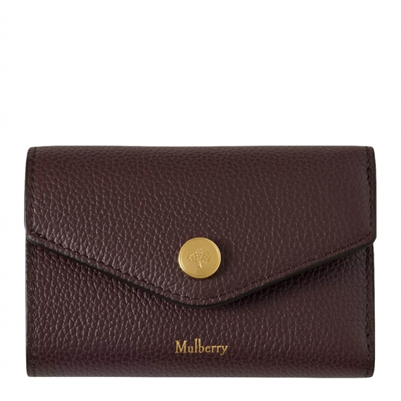 Mulberry Folded Multi-Card Wallet Oxblood