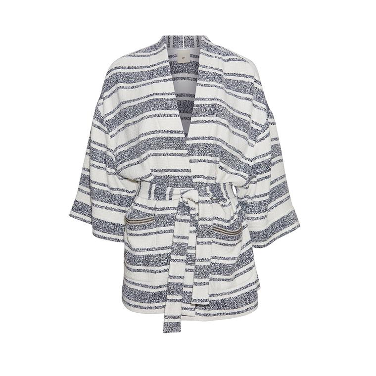 Heartmade Kimono - HM Hvid/Blå
