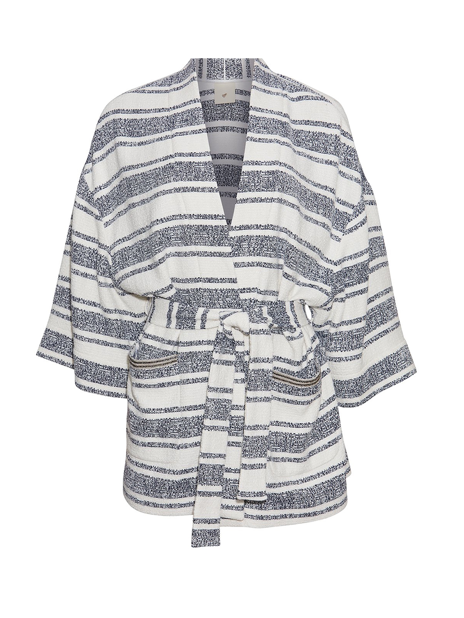 Heartmade Kimono Hvid/Blå 303-2-898