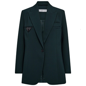 HAUTE L'AMITIE Emerald Single Blazer, Emerald
