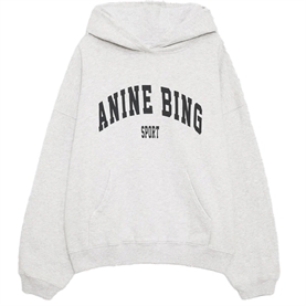 Anine Bing Harvey Sweatshirt, Heather Grey