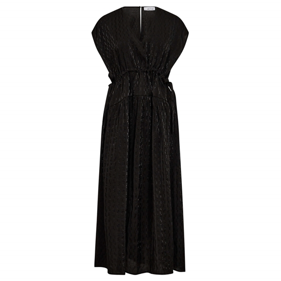 Haute L\'Amitie Diva Square Kjole, Sort 