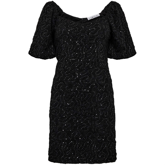 Haute L\' Amitié Dazzy Crease Sequin, Sort