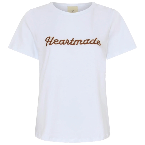 Heartmade Efia Logo T-shirt, Hvid
