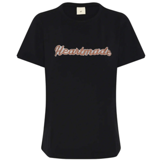 Heartmade Efia Logo T-shirt, Sort
