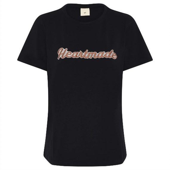 Heartmade Efia Logo T-shirt, Sort