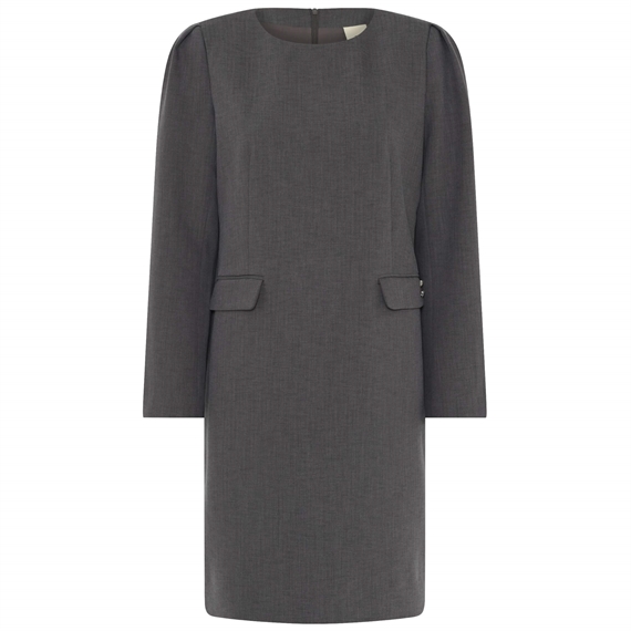 Heartmade HMVeti Herringbone Kjole, Muted Clay