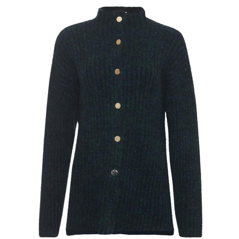 Heartmade Kasal HM Cardigan, Mørkegrøn 