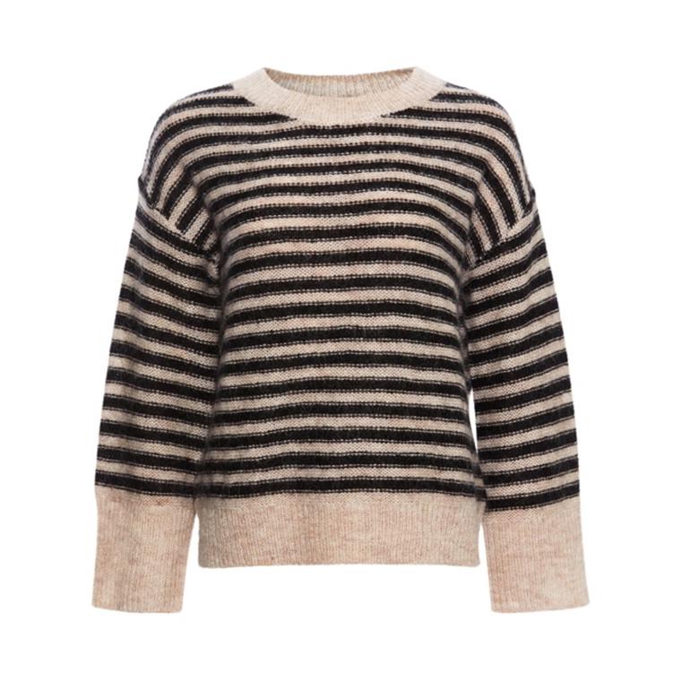 Heartmade Kironal Strik, Black/Beige